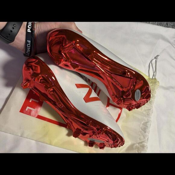 New Balance Furon 4.0 Pro FG/AG Cleats/football shoes 11.5 US - Picture 3 of 7